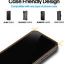 2 x Power Theory Designed for iPhone 14 Plus Screen Protector with Camera Lens Protectors and Easy Install Kit [Premium Tempered Glass]