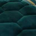 Prayer Rug Muslim Mat Islamic - Padded Very Thick Prayer Rug Sajadah for Men Women with Islam Prayer Beads for Eid Travel Ramadan, Soft and Luxury (Green Dl)