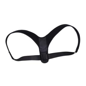 Breathable Back Posture Corrector Belt Spine Alignment Support for Men and Women Lightweight Black Posture Straightener Brace for Hunchback Correction and Shoulder Relief