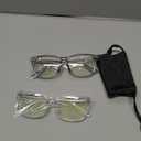 livho High Tech Blue Light Glasses - Advanced Blue Light Blocking Computer Glasses - Screen Fatigue & UV Protection (*B2 Clear + Clear Grey)