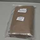 decorUhome Summer Decorative Linen Throw Pillow Covers 18x18 Inch Set of 2 Light Brown Pillow Covers with Flange Edges Soft Farmhouse Boho Accent Pillow Cases for Couch Bed Living Room