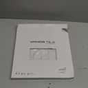 Vamos Tile Upgraded Thicker Design Backsplash Tile Peel and Stick, 10-Sheet Grayish White with Gray Grout Long Hexagon Self Adhesive Wall Tiles Stick On Backsplash for Kitchen Bathroom RV Fireplace