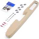 80995 Front Left Driver Side Armrest Repair Kit Fit for Chevy Silverado Suburban Tahoe Avalanche For GMC Sierra Yukon 2010-2014 Door Panel with Release Handle Above Armrest 27In - Tan - GM# 84127282