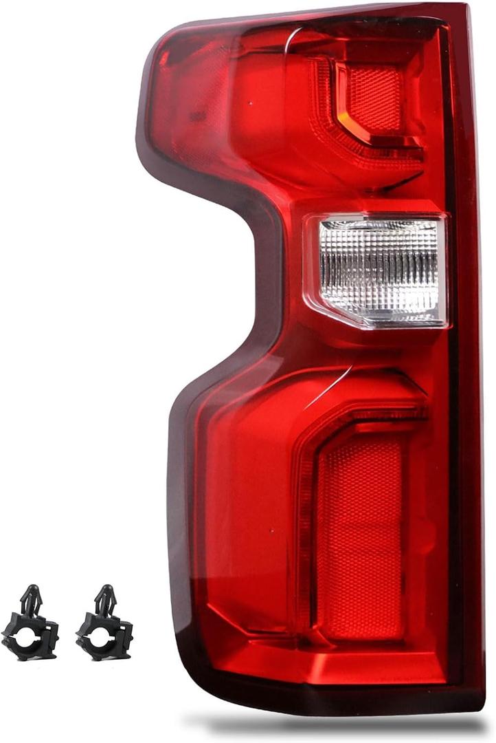 LED Tail Light Type Compatible With 2019-2023 Chevy Silverado 1500 Left Driver Side Replace Part Number:84678149