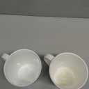 Fine Bone Ceramic Coffee Mug with Handles for Hot Beverages Coffee Cappuccino Latte Cocoa Tea Perfect for Home (Set of 2)