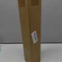 "Black Wrap Around Industrial Curtain Rod, 32-48 Inches Adjustable, 1-Inch Diameter, Black - Indoor and Outdoor Use"