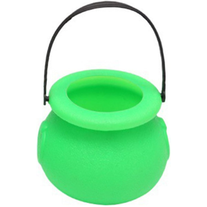 Patricks Day Luck Leprechaun Coin And Yellow Cauldron With Handle Party Supply Patricks Pots Of Gold 6