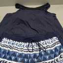 ROSEWE Modest Tankini Swimsuits for Women, Two Piece Athletic Womens Bathing Suits Blouson Tank Tops with Board Shorts (XX-Large, Navy)