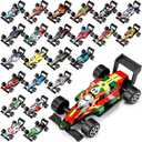 Civaner 24 Pack Pull Back Cars Toy Model Set 3.74 x 1.9 x 1 Inch Small Race Car Birthday Party Favors Easter Stuffing Piata Fillers Treasure Prize Toys