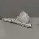 Clorox Toilet Plunger with Hideaway Holder Caddy Heavy-Duty Compact Design with Non-Skid Rubber Base for Bathroom Convenient Storage Toilet Unclogger, 6.5x19.5-Inch, White