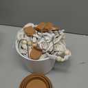 GARDIFE Hanging Planters for Indoor Plants,5Pcs Hanging Basket for Indoor Boho Home Decor,Macrame Plant Hanger,35 Inches,29Inch,23Inch, Ivory,Self Watering Planters, 7/6.5/6/5.5/5 Inch,White&White