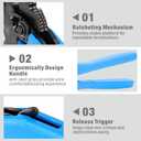 iCrimp AP-50BI Battery Cable Ring Terminal Crimper for 8, 6, 4, 2AWG Copper Cable Lugs, Heavy Duty Wire Lugs and Battery Cable Ends