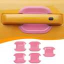 Hoolcar Exterior Door Handle Bowl Cover Protection Trim Car Door Bowl Anti-Scratch Protector Cover Compatible with Ford Bronco 2021-2023, 4 Doors, Exterior Accessories, Pink
