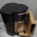 BLACK+DECKER 12-Cup Digital Coffee Maker, Programmable, Washable Basket Filter, Sneak-A-Cup, Auto Brew, Water Window, Keep Hot Plate, Black