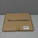 WILLKOMMEN Wood Cheese Slicer, Cheese Cutter Board with Blade, 10.8'' x 8.3'' Cheese Slicers for Block Cheese, Butter, Sausage and Ham