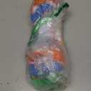 Frienda 6 Pcs Beach Bag Beach Shell Mesh Bag Collecting Sand Toy Totes Colorful Swimming Accessories Storage Pouch with Adjustable Carrying Straps for Men and Women (Colors B)