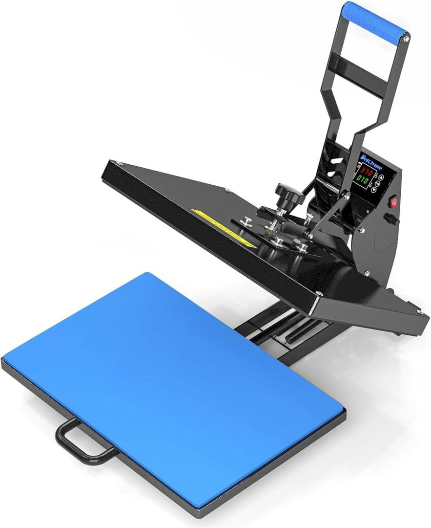 16" x 24" Slide Out 12.25" Heat Press Machine for T Shirts, Clamshell Pull