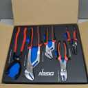 DISEN Pliers Set, 21 Pieces Full Assortment of Plier with EVA, Versatile Pliers Tool Set for Plyers Ideal as Home Use, Holiday, Fathers' Day Gift