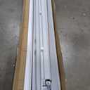 DIYHD 48x80in White Accordion Folding Closet Door, Include Door and Mounting Hardware