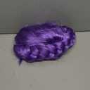 Long Purple Braid Wigs for Girls Women Long Braid Wig Cartoon Movie Halloween Cosplay Costume Animie wig