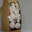 12 Pack White Taper Candles 10 inch - Taper Candles Dripless, Smokeless, Unscented - 8 Hours Long Burning - Hand Poured Tall Candlesticks - Perfect for Home Decor, Weddings, and Special Occasions