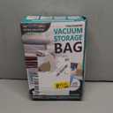 Cozy Essential Vacuum Storage Bags, 80% Compression Vacuum Seal Space Saver Plastic Packaging Bags for Clothes, Blankets, Pillow, Bedding, Comforters, Sealer Clothing Storage,16 Combo