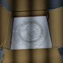 Clear Glass Lamp Shade Bathroom Vanity Light Replacement Lampshade, Diameter 3.94" Height 5.9" Fitter 1.69"