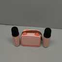 Mgaolo Upgraded Mini Karaoke Machine Toy for Kids, Portable Bluetooth Speaker with 2 Wireless Mics, Emoji & Colorful LED Lights, Home Travel & Party Play Gifts for Boys Girls (Pink)