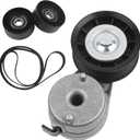 Dasbecan Belt Tensioner Idler Pulley Drive Serpentine Kit Compatible with Dodge Ram 1500 2500 3500 5.7L V8 2003-2008 Replace# 38382 53032130AA 53032130AC 38058 7PK2570