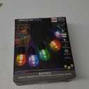 Monster Smart 40ft Bistro+ Patio String Light, Unique Multi-Color/LED Lighting, Indoor/Outdoor, Waterproof, Customizable Via Downloadable App, Compatible with Alexa/Google Assistant/Siri