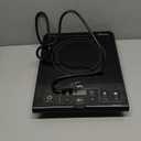 Mueller RapidTherm Portable Induction Cooktop, 1800W Single Burner Hot Plate, 8 Temp Levels, Preset Programs, for Dorm, RV, Small Kitchen