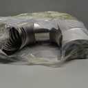 4 Inch 90 Degree Galvanized Dryer Elbow Vent Tube Connector Dryer Vent Elbow Connector Dryer for 4" HVAC Duct Ducting Pipe Hose Ductwork (2 Pcs)