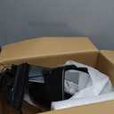 Left Driver Side Mirror Compatible With 2017 2018 2019 2020 2021 2022 Honda CRV With Manual Folding Power Glass Replace#76251TLCA21(3Pins) (Black)