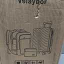 3 Piece Luggage Set with Travel Backpack, 20 PC Hardside Suitcase with Spinner Wheels, Flight Approved Carry On Luggage with YKK Zippers & TSA Lock