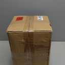 2-Rigid 10" Pneumatic Caster Black Rubber Wheel - 800 lbs. Capacity