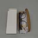 Blue Light Blocking Glasses Women Men Computer Glasses,TR90 Stylish Round Anti Blue Light Eyeglasses with Anti Eyestrain for Gaming & Reading