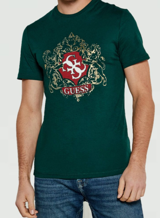 Guess ECO Front Logo Tee, Size XL