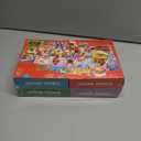 4 Packs Christmas 100 Piece Puzzles for Kids Ages 4-6 6-8 8-10, Snowman Dogs Cats Train Christmas Jigsaw Puzzles Kids Puzzles Ages 5-8, Xmas Gifts Stocking Stuffers for Boys Girls