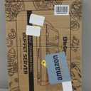 Elite Gourmet EWM-6171 Triple 3 x 2.5 Qt. Trays, Buffet Server, Food Warmer Temperature Control, Clear Slotted Lids, Perfect for Parties, Entertaining & Holidays, 7.5 Qt Total, Stainless Steel