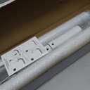 Galvanized Steel Boat Trailer Guide with PVC Pipes for Ski Boat Fishing Boat, Sailboat Trailer 40 Inches