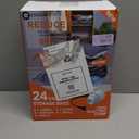 24 Pack Vacuum Storage Bags with Electric Pump, (5 Jumbo, 5 Large, 5 Medium, 5 Small, 4 Roll Up Bags) Space Saver Bag for Clothes, Mattress, Blanket, Duvets, Pillows, Comforters,Travel