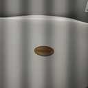 Baby Ball Pit 35.4" Soft Round Memory Foam Ball Pits NOT Included Balls Indoor Outdoor Playpen for Babies Toddlers Kids Great Gift for Girls Boys, White