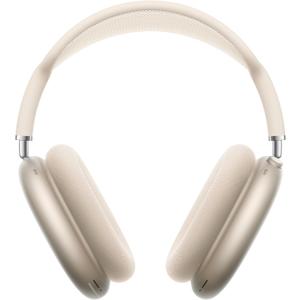 Apple AirPods Max Wireless Over-Ear Headphones, Pro-Level Active Noise Cancellation, Transparency Mode, Personalized Spatial Audio, USB-C Charging, Bluetooth Headphones for iPhone - Starlight