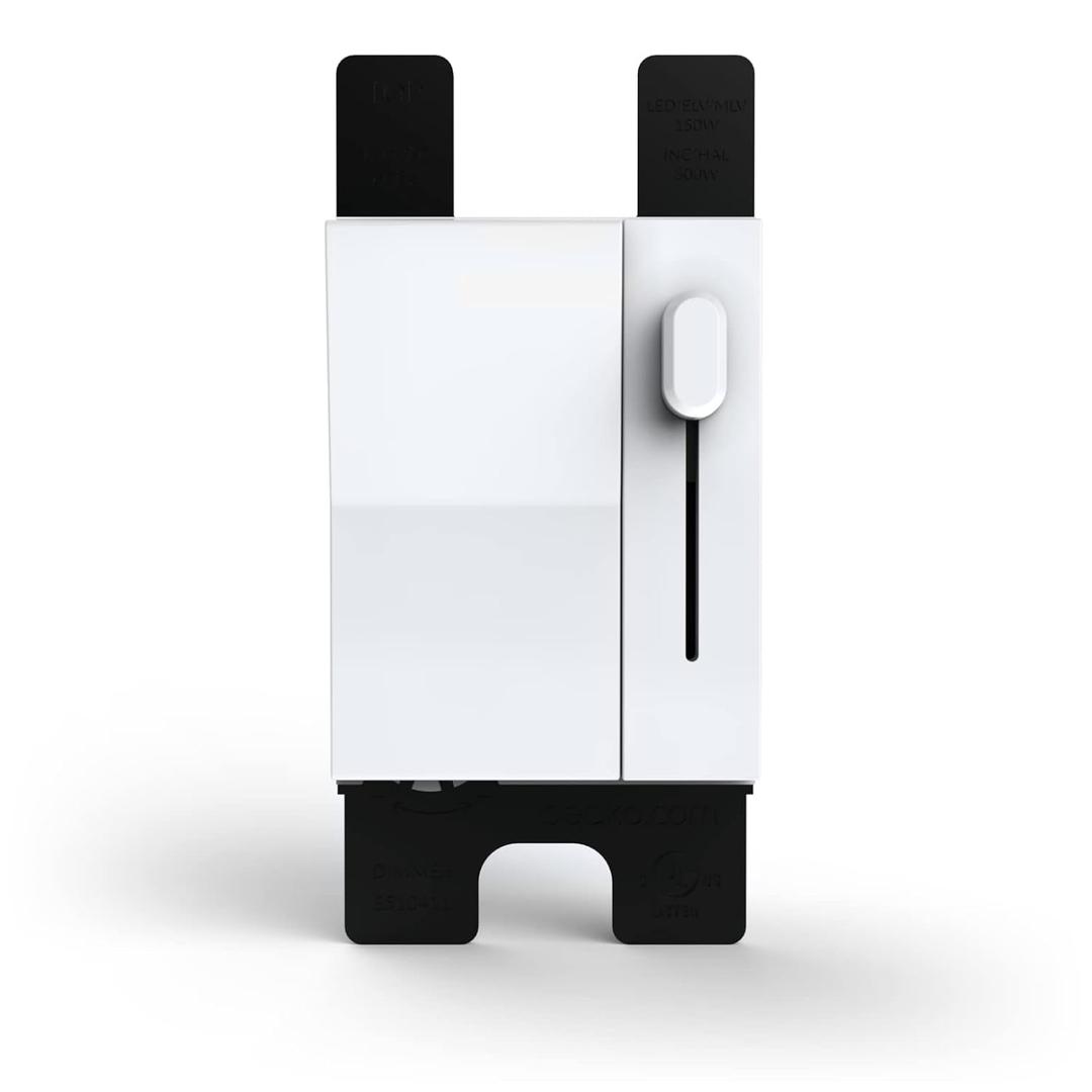 Simple Dimmer by Deako, Slide Switch, 3-Way/4-Way/Single Pole, Neutral Wire Required, White