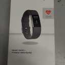 Fitbit Charge 2 Heart Rate + Fitness Wristband, Black, Large (US Version), 1 Count