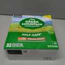 Green Mountain Coffee Roasters Half Caff, Single-Serve Keurig K-Cup Pods, Medium Roast Coffee Pods, 32 Count (EXP 06/18/26)