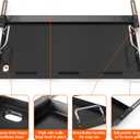 Stanbroil Full Size Griddle Insert for Most 4-Burner Gas Grill Universal Flat Top Grill Griddle for Weber, Royal Gourmet, Cuisinart, Char-Broil, Nexgrill, Napoleon, Dyna-Glo, Monument Grills and More