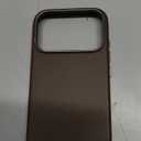 LONLI Classic | Gold-Rated Leather - European Genuine Vele Leather Case for iPhone 17 Pro - [Built-in Camera Control and Compatible with Magsafe] - Dark Saddle