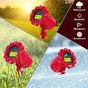 Treela Red Laser LED Light Projector Outdoor Star Projection LED Projector with Remote Waterproof Decorative Light for Garden Yard Party(Red Green Blue Color,Star)