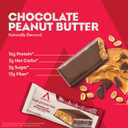 Atkins Chocolate Peanut Butter High Protein Bar, 16g Protein, 12 Count (EXP 06/15/27)